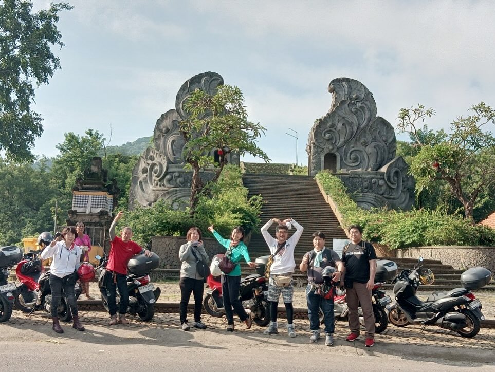 バリ島 走行シーン / Bali on-route